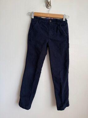 Preowned Kids Age 7 Boden Navy Blue Cotton Pants
